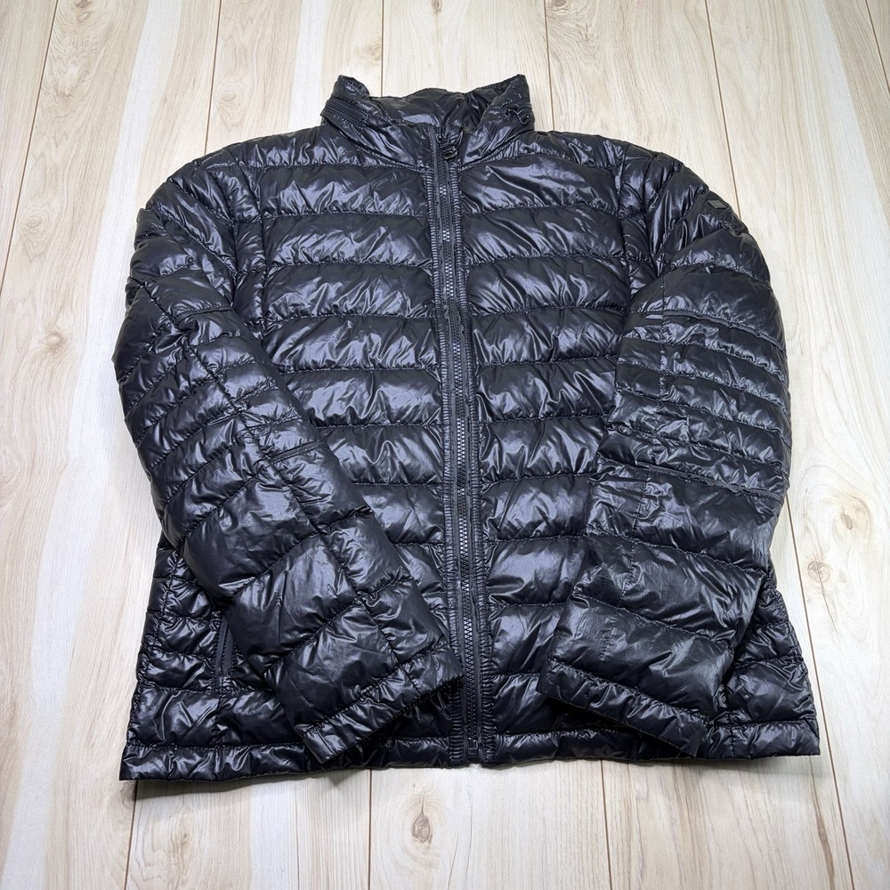 Boss By Hugo Boss Men's Lightweight Water Repellent Jacket Black 46R Full Zip
